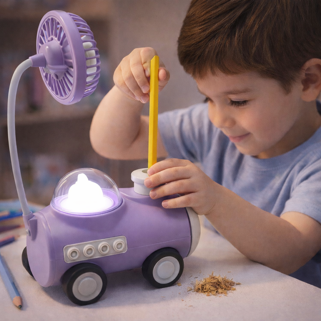 🚂✨ StudyBuddy Cooling Train ❄️📚