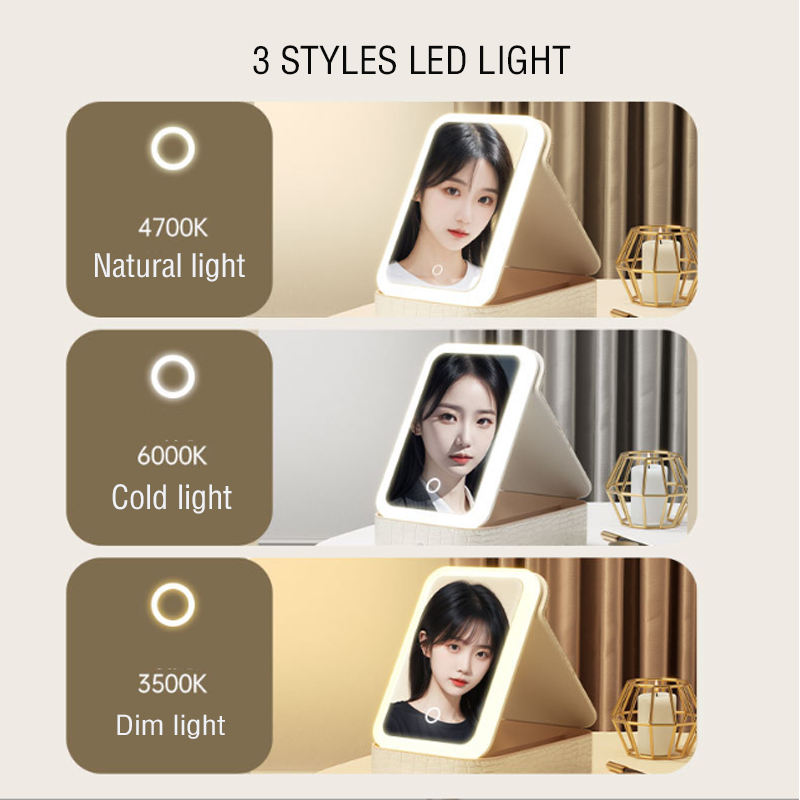 ✨ GlowBox LED Vanity Mirror  ✨