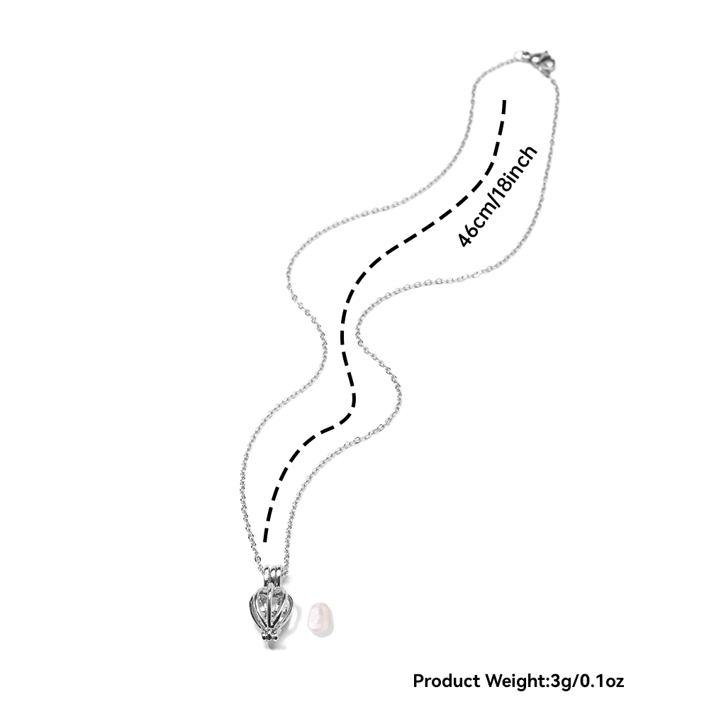 💫 Magic Wish Pearl Necklace 💝